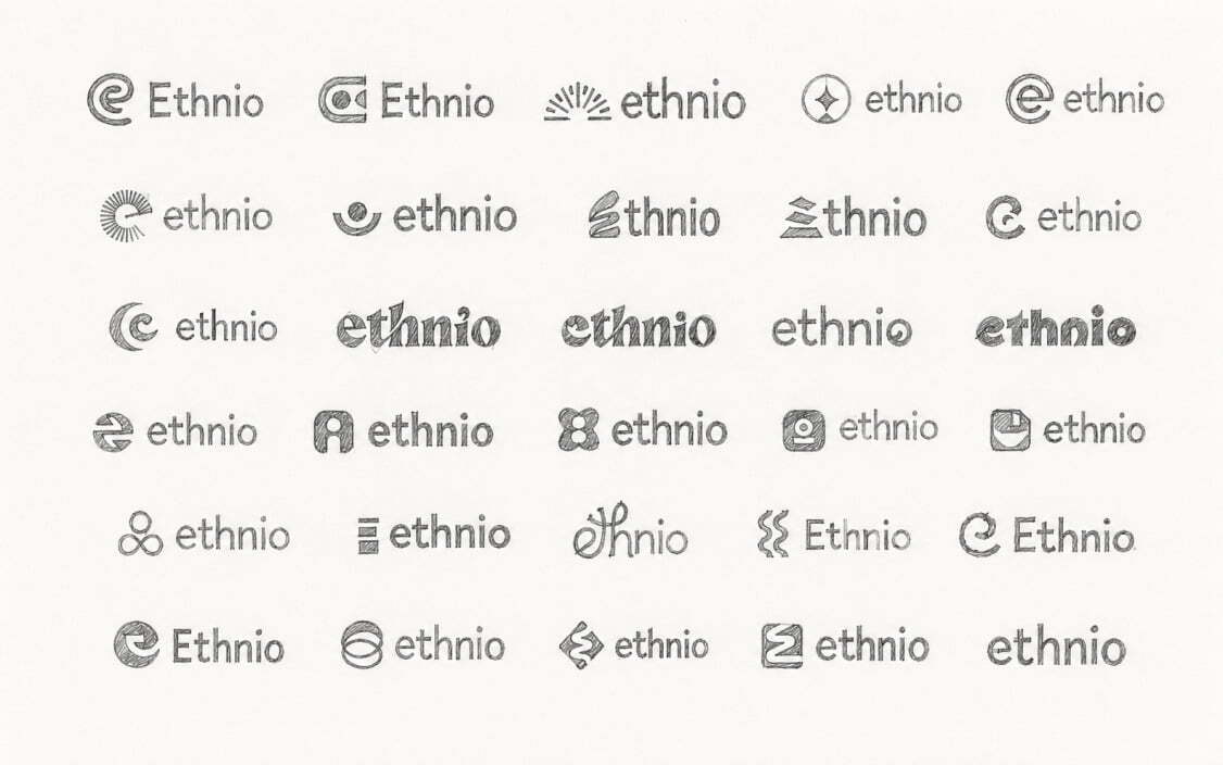 Ethnio logo options